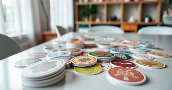 Etiqueta Adesiva Redonda Personalizada: Crie a Sua