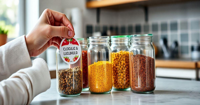 Etiquetas adesivas personalizadas para alimentos: 7 dicas essenciais