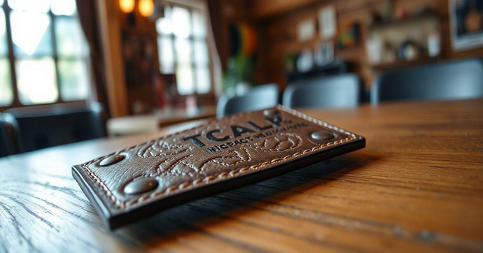 Etiqueta couro sintético personalizada: 7 ideias criativas