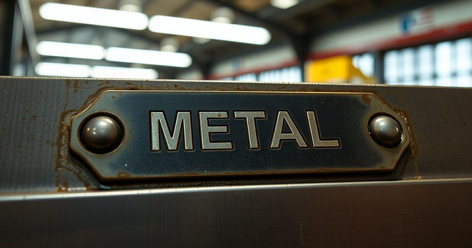 Etiqueta Met&aacute;lica: Qualidade e Durabilidade