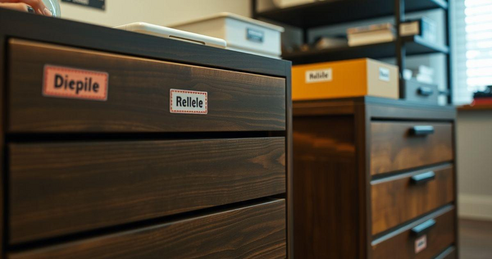 Etiquetas Para M&oacute;veis: Organize com Estilo