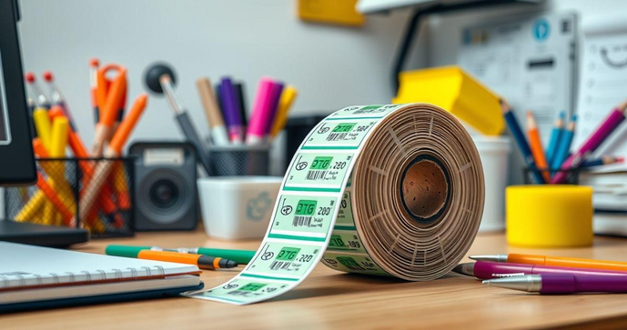 Bobina de etiqueta: Praticidade e Versatilidade