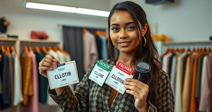 Etiqueta de Roupa Personalizada: Crie a Sua
