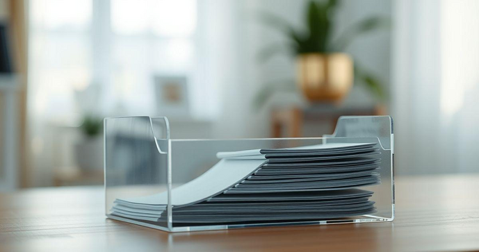 Porta etiqueta pl&aacute;stica transparente: a solu&ccedil;&atilde;o ideal para organiza&ccedil;&atilde;o e identifica&ccedil;&atilde;o