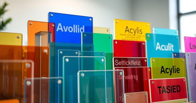 Como Escolher as Melhores Etiquetas Acr&iacute;licas para Suas Necessidades