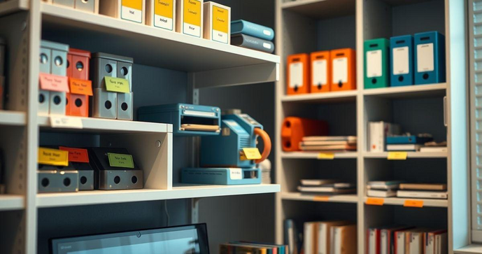 Como Escolher o Porta Etiquetas para Prateleiras Ideal para Sua Necessidade
