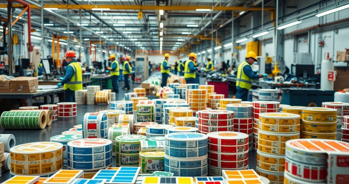 Descubra a Melhor F&aacute;brica de Etiquetas Adesivas para Sua Empresa