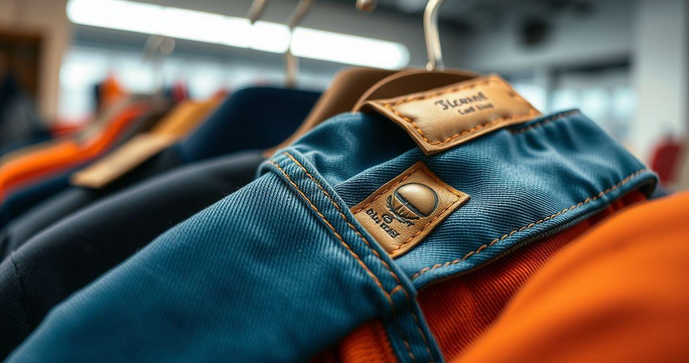 Etiqueta couro sint&eacute;tico personalizada: Estilo e Originalidade