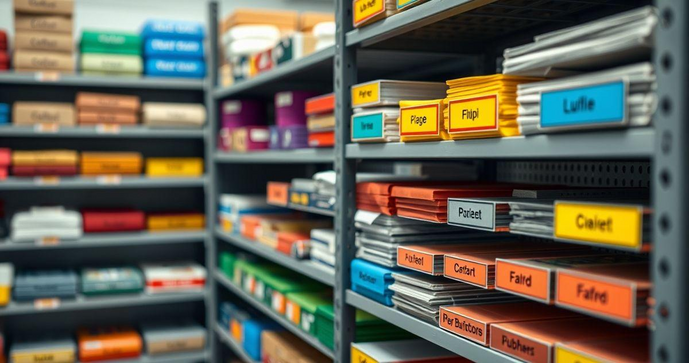 Etiquetas emborrachadas s&atilde;o a solu&ccedil;&atilde;o ideal para identifica&ccedil;&atilde;o e organiza&ccedil;&atilde;o eficaz