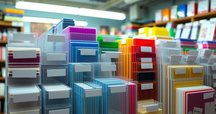 Porta etiqueta em PVC: como escolher o ideal para organização