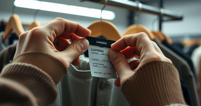 Como escolher a etiqueta de roupa ideal para sua marca