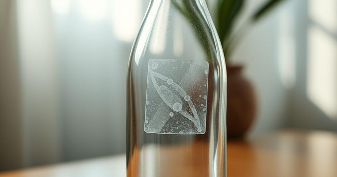 Etiqueta adesiva transparente personalizada &eacute; a solu&ccedil;&atilde;o ideal para destacar sua marca com estilo e praticidade.