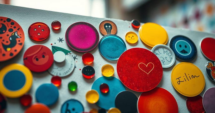 Etiquetas Adesivas Redondas: Como Escolher e Usar com Criatividade