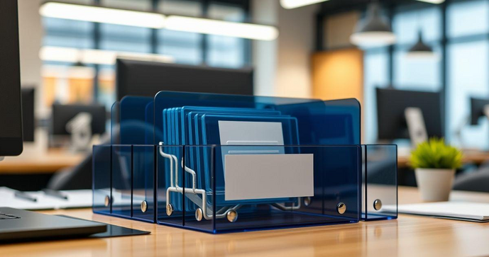 Porta Etiqueta em PVC: Benef&iacute;cios e Usos para Organizar Seu Ambiente