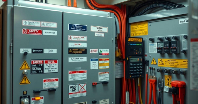 Como Escolher Etiquetas para Quadro El&eacute;trico para Garantir Seguran&ccedil;a e Organiza&ccedil;&atilde;o
