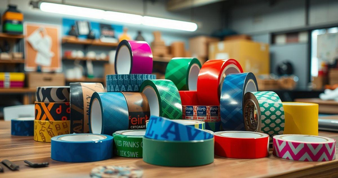 Fita adesiva personalizada para sua marca: descubra suas aplica&ccedil;&otilde;es