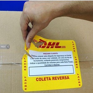 Etiqueta de Segurança Etiqueta de segurança
