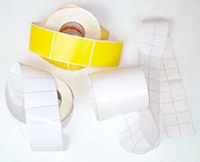 Etiqueta de roupa de papel