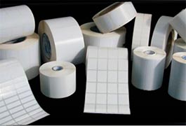 Etiquetas adesivas redondas para impressão