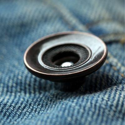 botão flexível para jeans