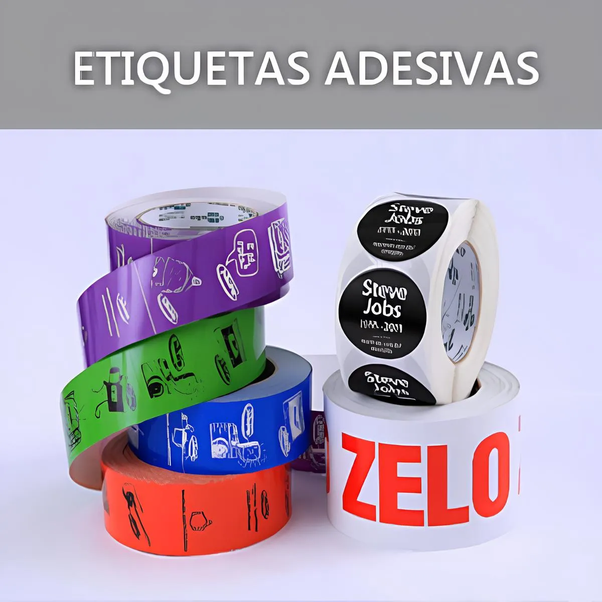 Etiquetas Adesivas Hot Stamping